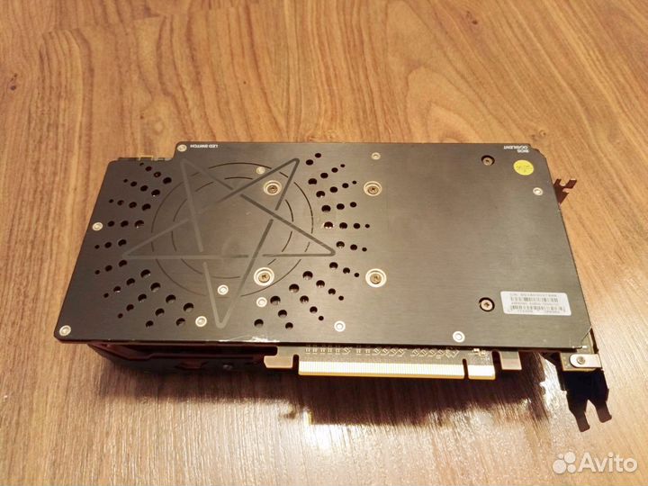 Видеокарта rx580 8gb red devil golden sample