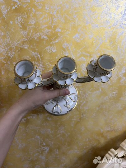 Старинный подсвечник