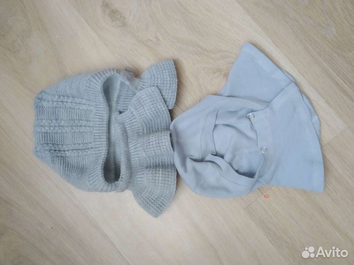 Шапка шлем для мальчика 40-42