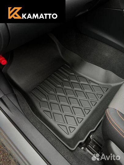 3D ковры в салон Kamatto Subaru XV 2017-2022