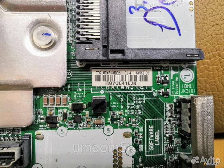 Main Board EAX67133404(1. 0) EBU64562103 от LG 43U