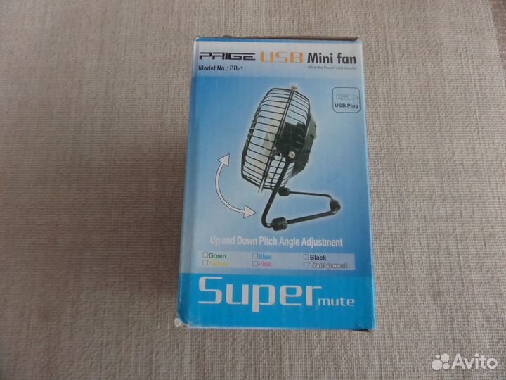 Вентилятор USB