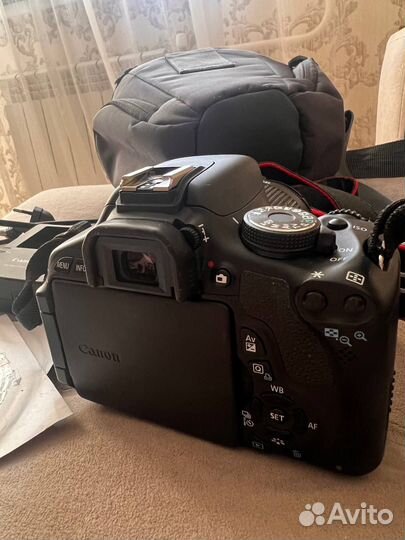Зеркальный фотоаппарат canon eos 600d