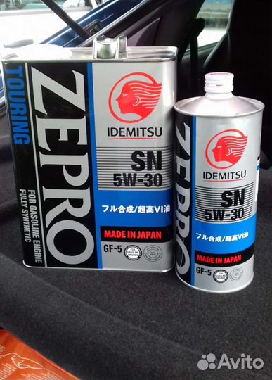 Масло моторное 5w30 idemitsu