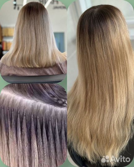 Капсуляция и наращивание волос