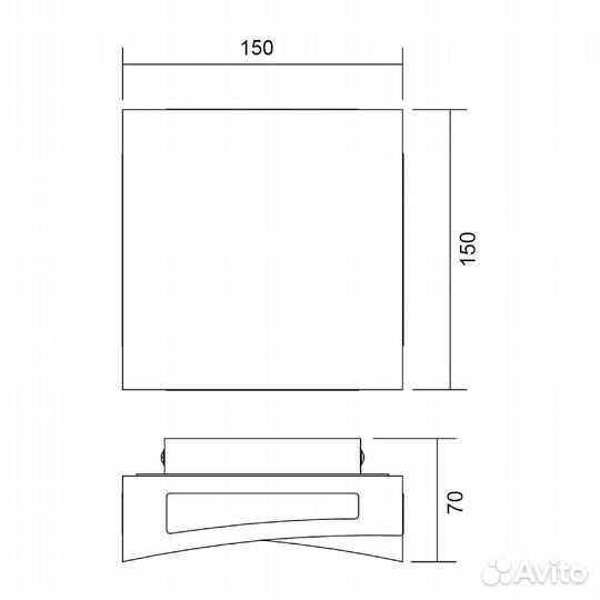 Подсветка Vele Luce Vasto VL8085W21
