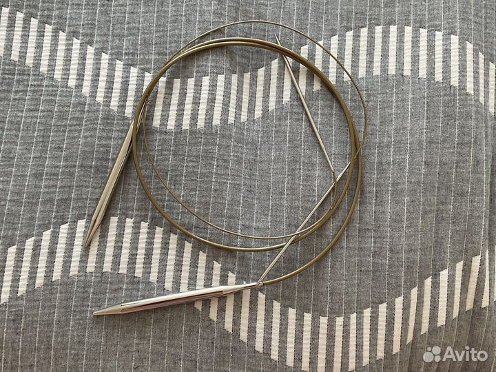 Спицы прямые круговые pony, addi, knit pro