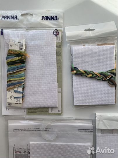 Остатки от наборов для вышивания