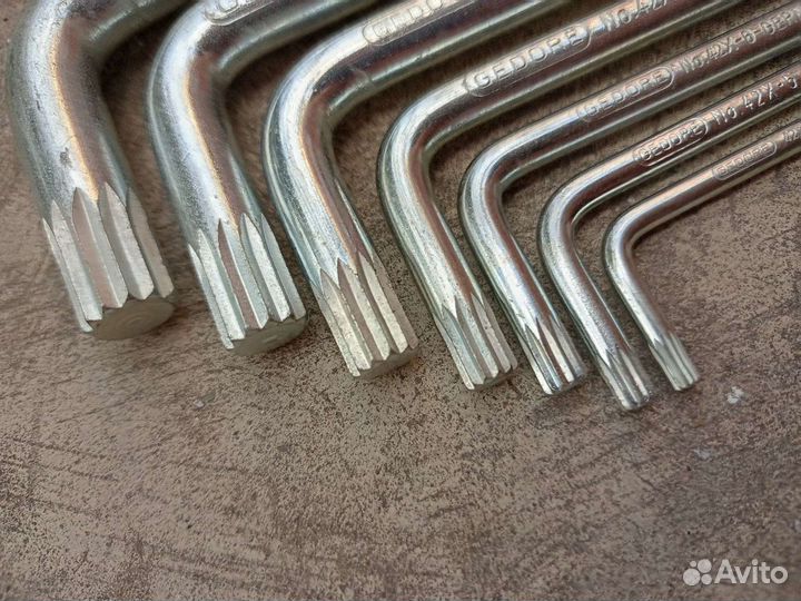 Г-образные ключи Gedore XZN