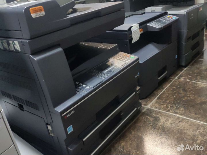 Мфу А3+А4 ч/б Kyocera 181 сетевой+2 лотка+картридж