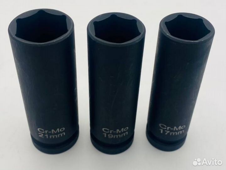 Набор головок ударных 1/2