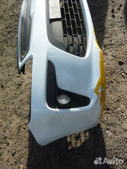 Бампер в сборе передний Kia Rio 4 Дорестайлинг