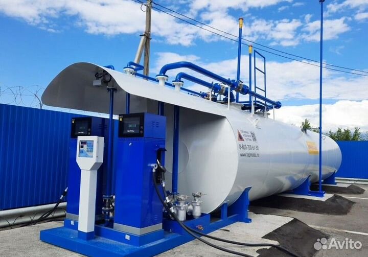 Контейнерная АЗС для нужд предприятия