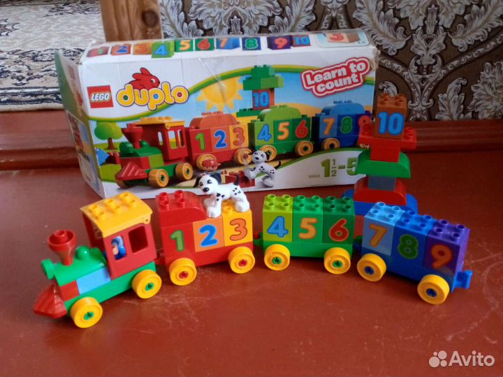 Lego duplo поезд