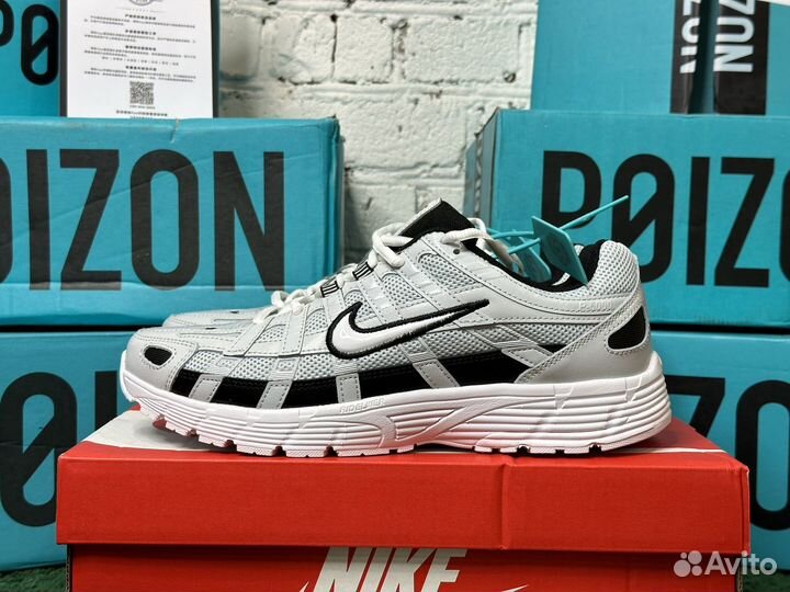 Nike P-6000 Grey Black (Poizon Оригинал)