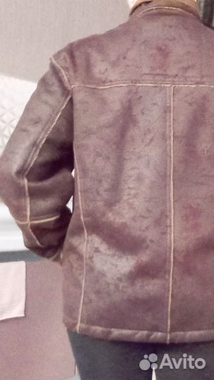 Дубленка натуральная мужская 48 50 размер