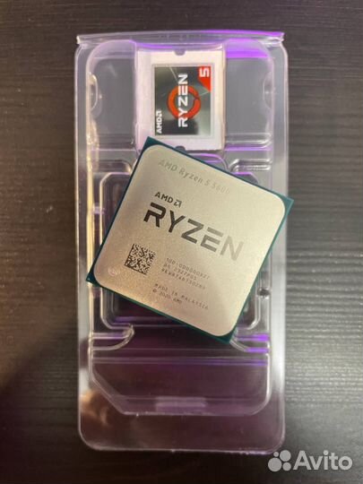 CPU AMD Ryzen 5 5600 (новый, на гарантии 12м.)