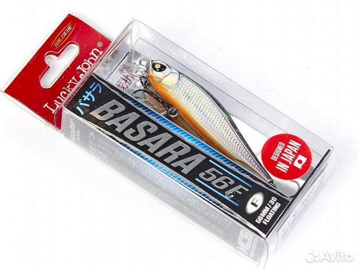 Воблер плав. basara 3г. 56мм 0,6м 101 PRO series