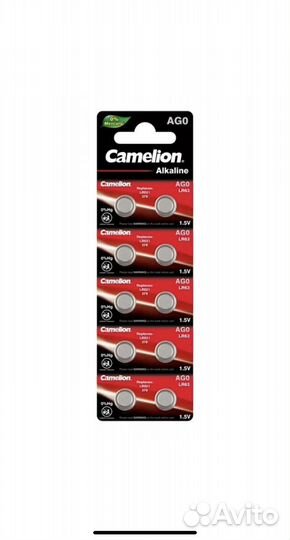 Батарейки Camelion G0