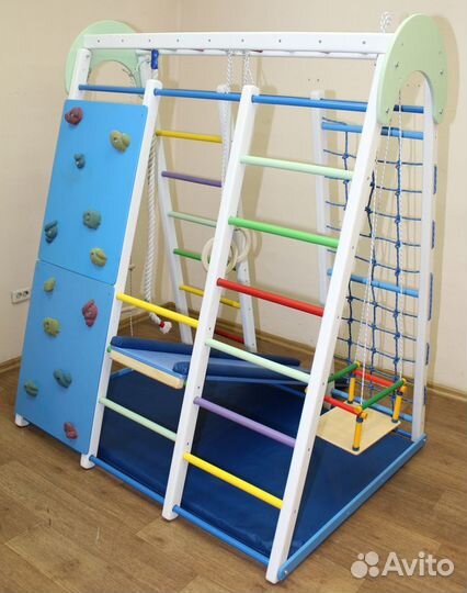 Комплекс для дома Супер Чемпион 170 со скалодромом