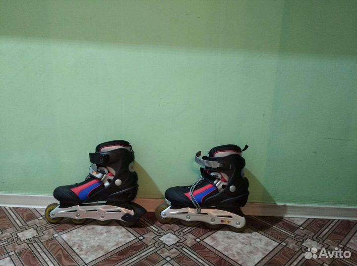 Роликовые коньки мужские 42-43р