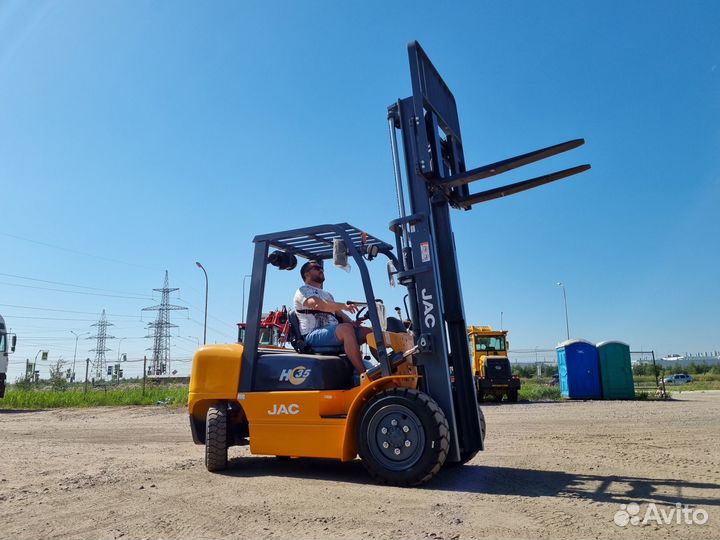 Вилочный погрузчик JAC CPCD35, 2023