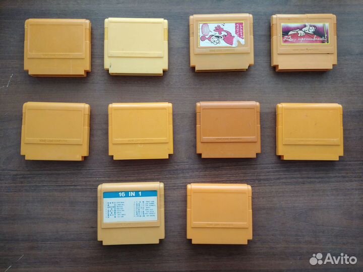 Картриджи для Dendy