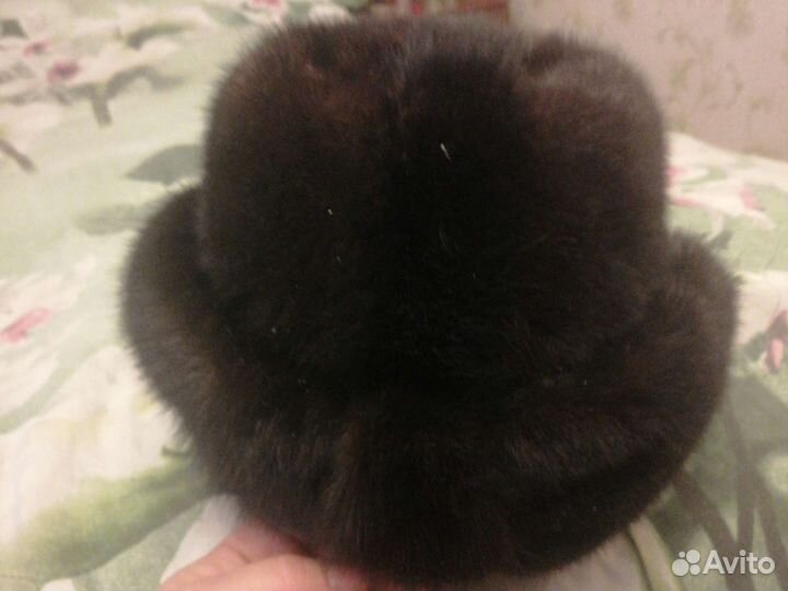 Шапка норковая женская бу