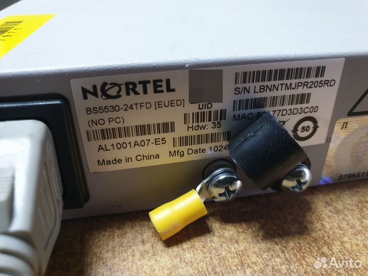 Коммутатор nortel 5530-24tfd оптика