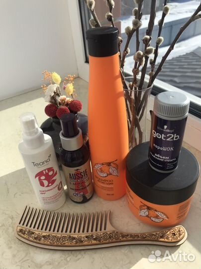 Косметика для волос пакетом