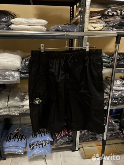 Шорты Stone Island (Серый и Черный)