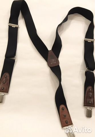 Подтяжки натуральная кожа унисекс Турция