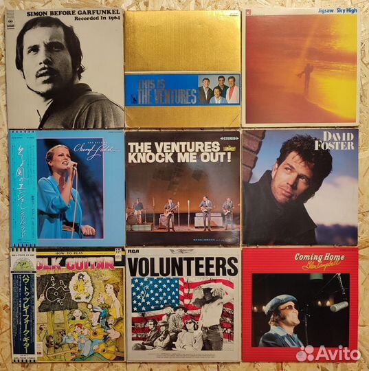 Виниловые пластинки.Japan. Оригиналы. Часть-1