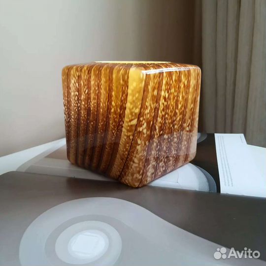 Лампа винтажная в форме куба Германия