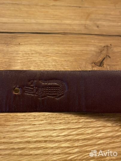 Ремень мужской из кожи крокодила