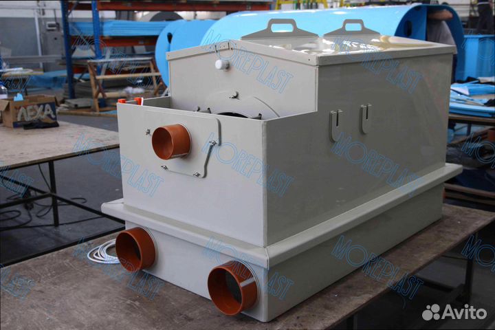 Барабанный фильтр для пруда 100м3