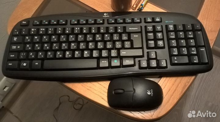 Беспроводная клавиатура и мышь Logitech. Новые