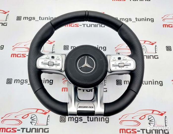 Руль 63 амг подогрев Mercedes S-class 222 217 рест