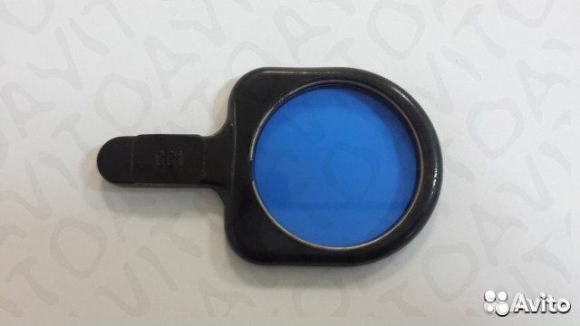 Микроскоп, светофильтр CC1 ломо СССР д40мм
