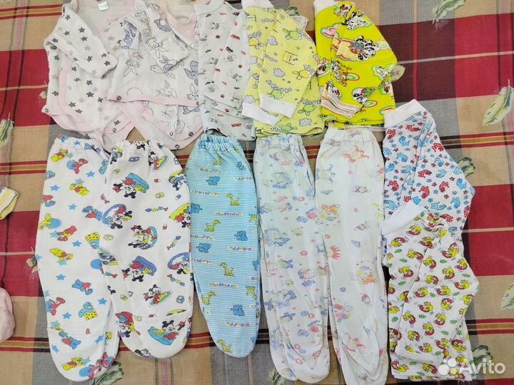 Пакет вещей для новорожденных