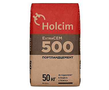 Цемент Holcim М500 Д20 цем II/A-И 42,5 50 кг