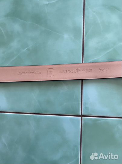 Alessandro manzoni кожаный женский ремень 95см