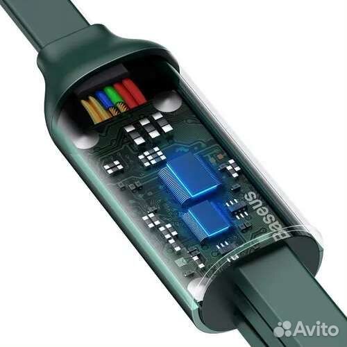 Выдвижной кабель 3 в 1 Baseus 66w (6A) 1.2м
