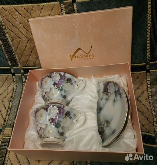 Чайный сервиз фарфор LanSweL England