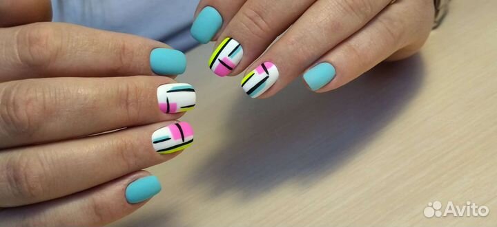 Наращивание ресниц, (Амур),покрытие гель-лак