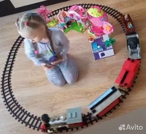 Радиоуправляемый поезд железная дорога