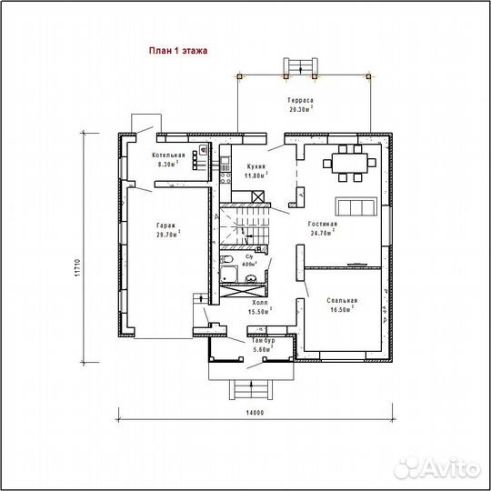 Продам проект дома 180м2