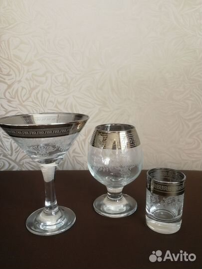 Гусь-Хрустальный набор бокалов 
