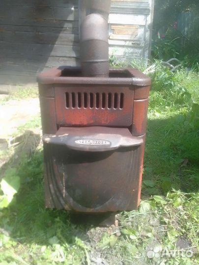 Чугунная печь для бани бу