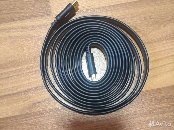 Кабель hdmi 3 метра плоский